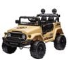 Kahuna Authorised Toyota FJ Cruiser Kids Electric Ride On Car - Khaki