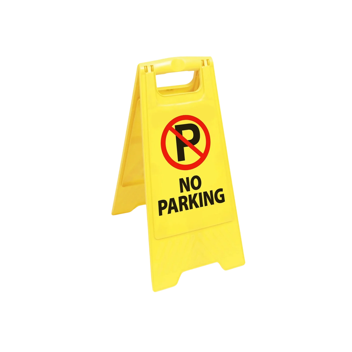 Brutus Caution No Parking A-Frame Signage