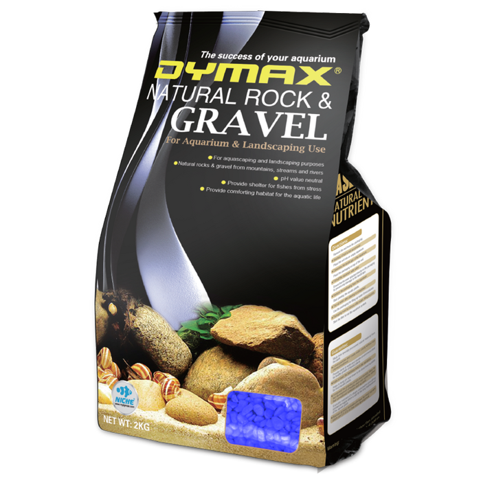 Dymax Coloured Gravel Blue 2kg (dm381)