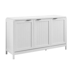 Roy Buffet Sideboard Cabinet 3 Doors White