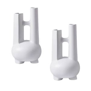 SOGA 2X Modern Geometric Vase