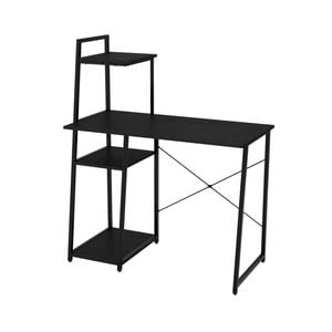 Costway Wooden Working Reading Desk Study Workstation - Black