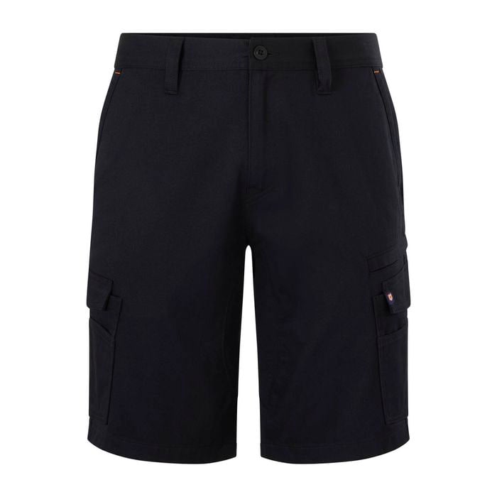 Citeco Black Cotton Stretch Cargo Mid Shorts - Size 87R