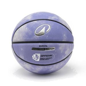 Decathlon - Size 6 Basketball Control Match Bt500 - Purple - One Size