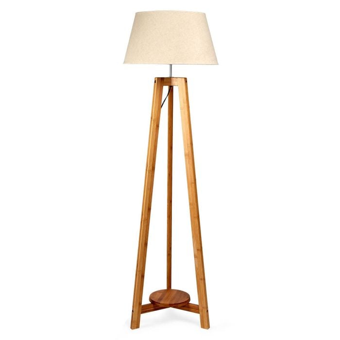 New Oriental Diogo Classic Tripod Floor Lamp - Natural