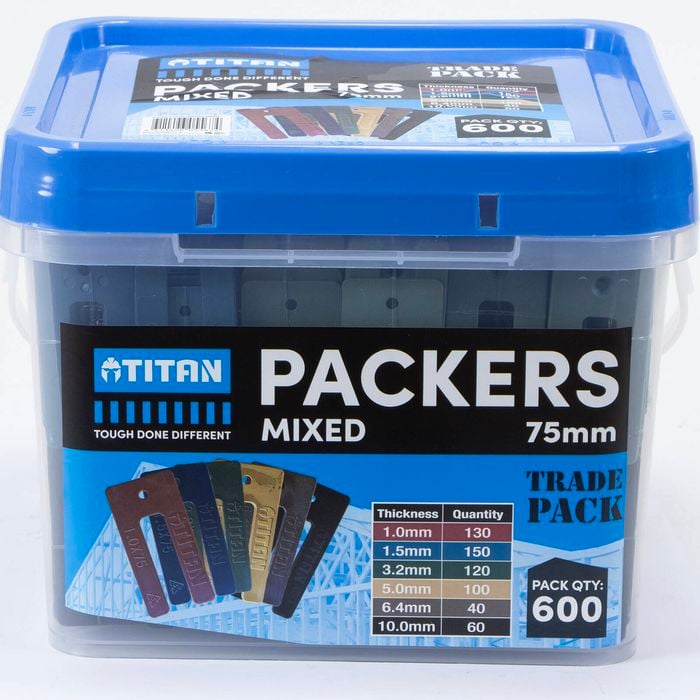 Titan 75mm 600 Piece Mixed Window Packers