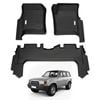 AUSGO Car Floor Mats for Toyota Land Cruiser Landcruiser 80 Series LC80 1990-1998 All-Weather Floor Liners