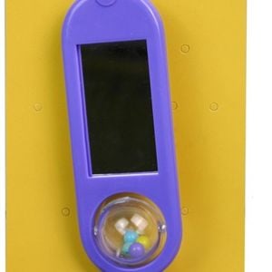 Avi One Bird Toy Double Sided Mirror with tumbling Ball