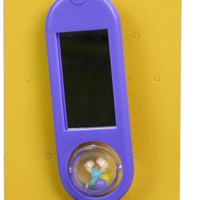 Avi One Bird Toy Double Sided Mirror with tumbling Ball