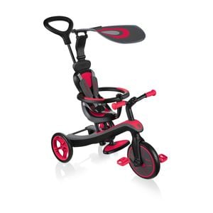 Globber Explorer Trike 4 In 1 - - Red