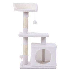 Happy Tails 2 Tier Cat Playhouse