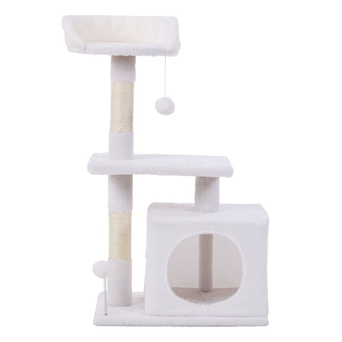 Happy Tails 2 Tier Cat Playhouse