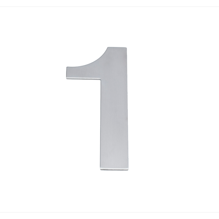 Sandleford 200mm Lorenzo Stainless Steel House Number 1