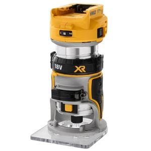 DeWALT 18V 6.35mm 1/4" XR Li-ion Cordless Brushless Laminate Trimmer Router DCW600N-XJ - Skin Only