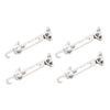 Yale White Aluminium Security Window Stay - 4 Pack