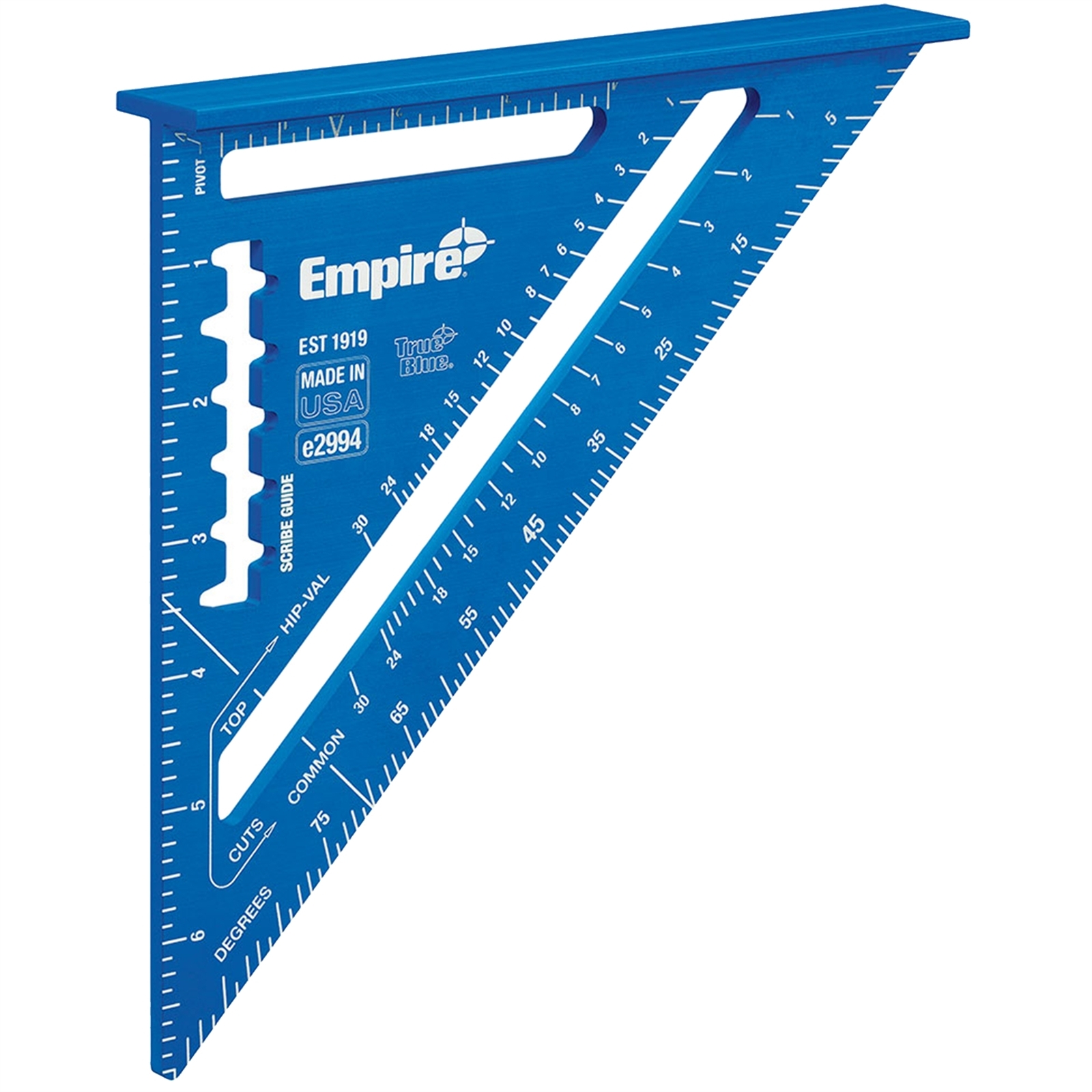 Empire 7" Hi Vis Laser Etched Rafter Square product image