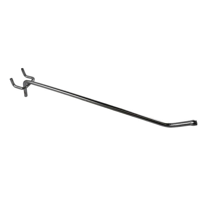 Everhang 200 x 5mm Single Pegboard Hook - 4 Pack