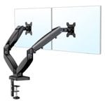 Altus Dual Monitor Stand Arm Up to 27 Standard Gas Spring Adjustable VESA Mount