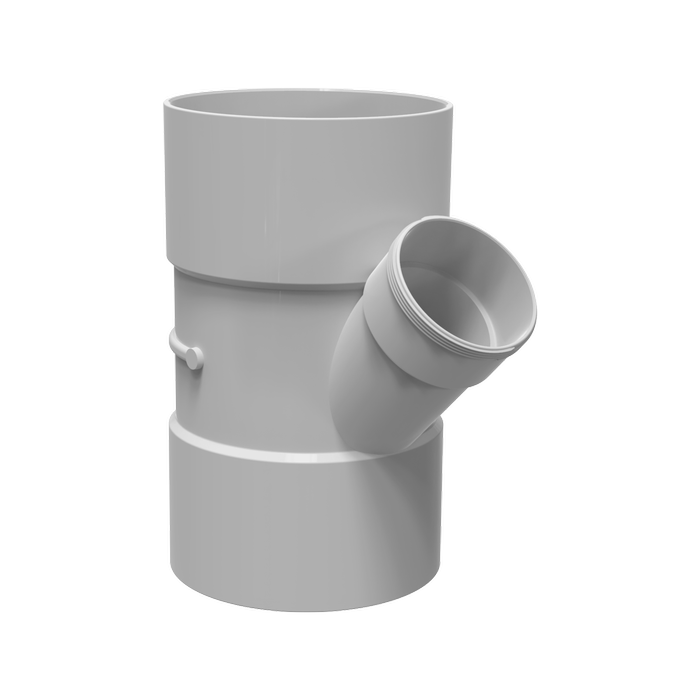Holman 300 x 150mm 45º  PVC DWV Plain Junction