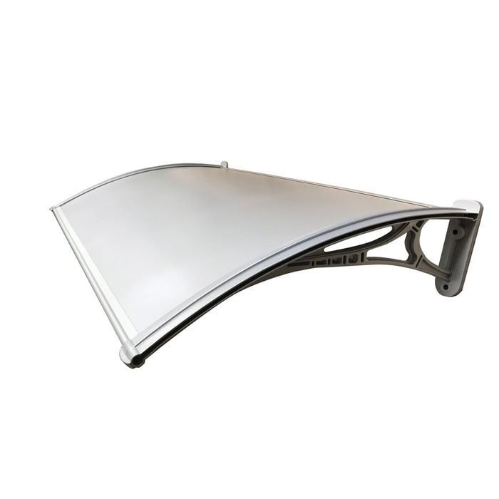 Altamonte 1200 x 700mm Havana Aluminium Composite Canopy With Plastic Brackets