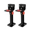 Manan 2X 400mm Drop Down Corner Stabilizer 1200LB Black