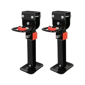 Manan 2X 400mm Drop Down Corner Stabilizer 1200LB Black