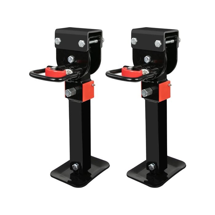 Manan 2X 400mm Drop Down Corner Stabilizer 1200LB Black