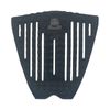 Summer vibes 1-Piece Surfboard Tail Pad / Deck Grip / Traction - Black