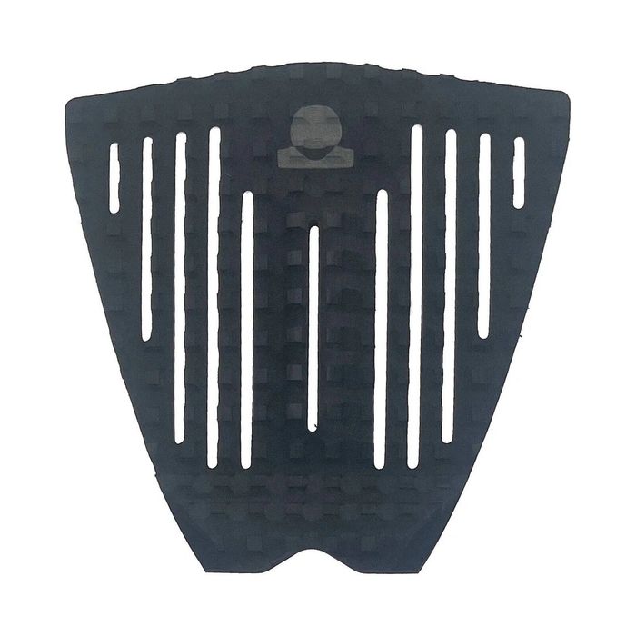 Summer vibes 1-Piece Surfboard Tail Pad / Deck Grip / Traction - Black