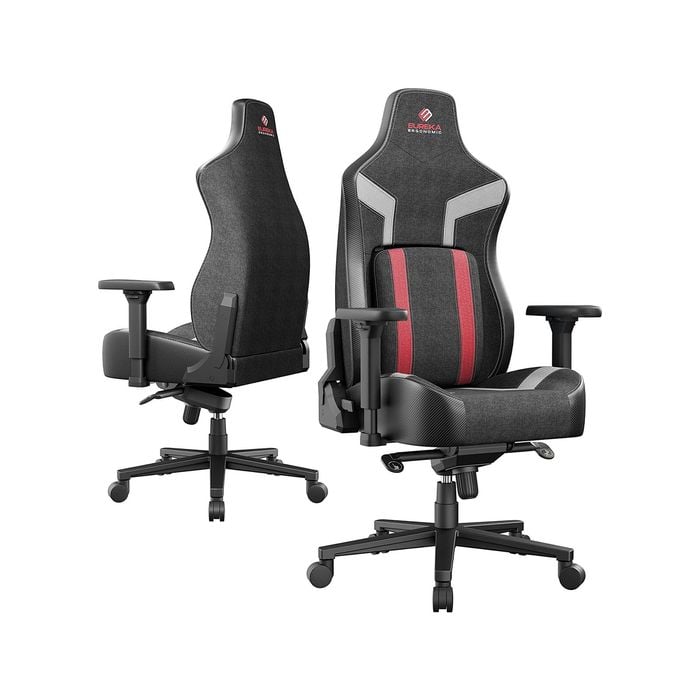 Eureka GC08 Python II Series Ergonomic Chair -Black/Red