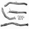 Ignite Exhausts Turbo Back For Nissan D22 Navara 3l 3" Cat & Hotdog Raw Aluminised Steel
