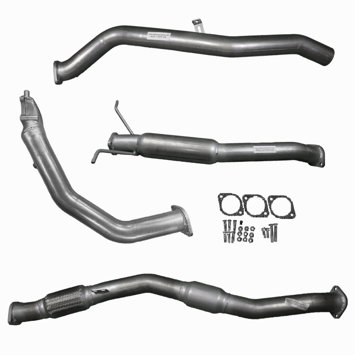 Ignite Exhausts Turbo Back For Nissan D22 Navara 3l 3