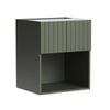 Kaboodle 600mm Saltbush V-Groove Wall Microwave Cabinet