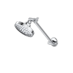 Caroma Chrome Luna Adjustable Shower and Arm WELS 3 Star 9L/min