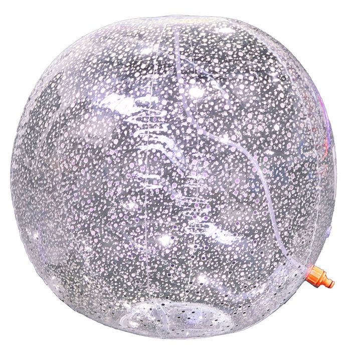 Summer Club 90cm Inflatable Sparkle Sprinkler Ball - PINK