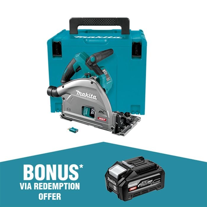 Makita XGT 40V 165mm Plunge Cut Saw - Skin Only