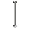 Peak 1000mm Silver Aluminium Deck Balustrade Corner Post