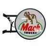A Man & His Cave Mack Trucks Semitrailer Bar Wall Sign Light LED