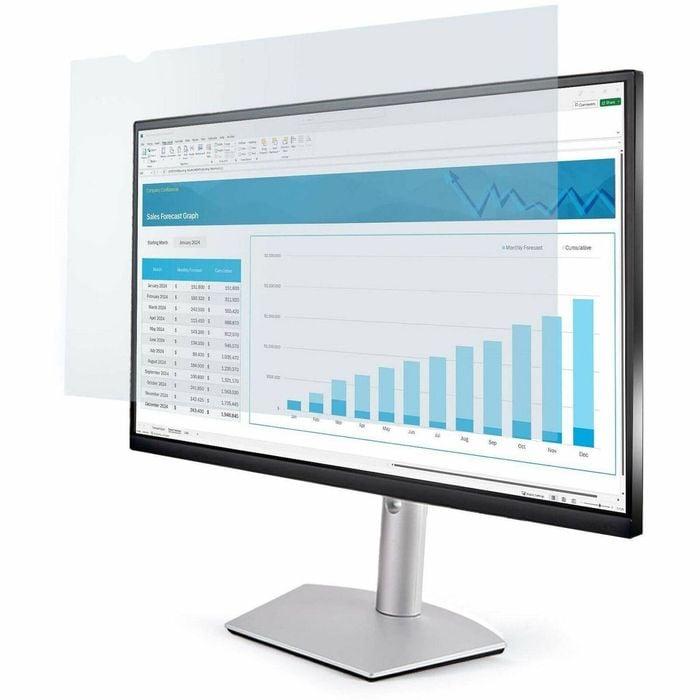 Startech.com 24-inch 16:9 Anti-blue Light Filter, Bluelight Screen Filter For 24in Computer Monitor, Reduces Eye Strain, Taa Com