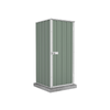Absco Sheds 0.78 x 0.78 x 1.80m Pale Eucalypt Basic Single Door Garden Shed