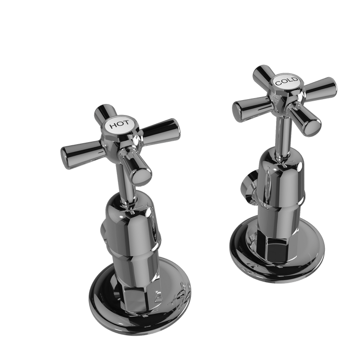 Ezyfix Chrome Classic Wash Mach Taps 2821.02 LF