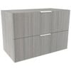 Lugna 512 x 750 x 380mm Mist 2 Drawer Storage Cabinet