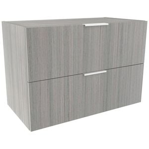 Lugna 512 x 750 x 380mm Mist 2 Drawer Storage Cabinet