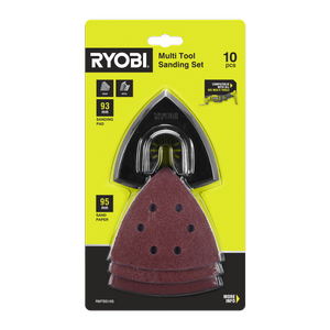 Ryobi 10-Piece Multi Tool Sanding Set