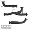 Ignite Exhausts Mid Section Replacement For Nissan Y62 Patrol 5.6l V8 3 Inch Hotdog 409 Stainless Steel