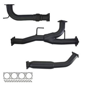 Ignite Exhausts Mid Section Replacement For Nissan Y62 Patrol 5.6l V8 3 Inch Hotdog 409 Stainless Steel