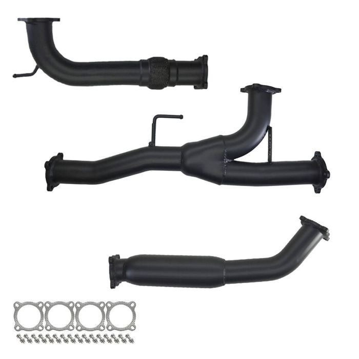 Ignite Exhausts Mid Section Replacement For Nissan Y62 Patrol 5.6l V8 3 Inch Hotdog 409 Stainless Steel