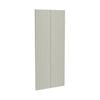 Kaboodle 900mm Pistachio V-Groove Pantry Doors - 2 Pack