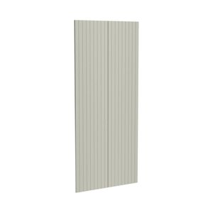 Kaboodle 900mm Pistachio V-Groove Pantry Doors - 2 Pack
