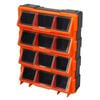 TACTIX 12 Bin Flip Lid Cabinet